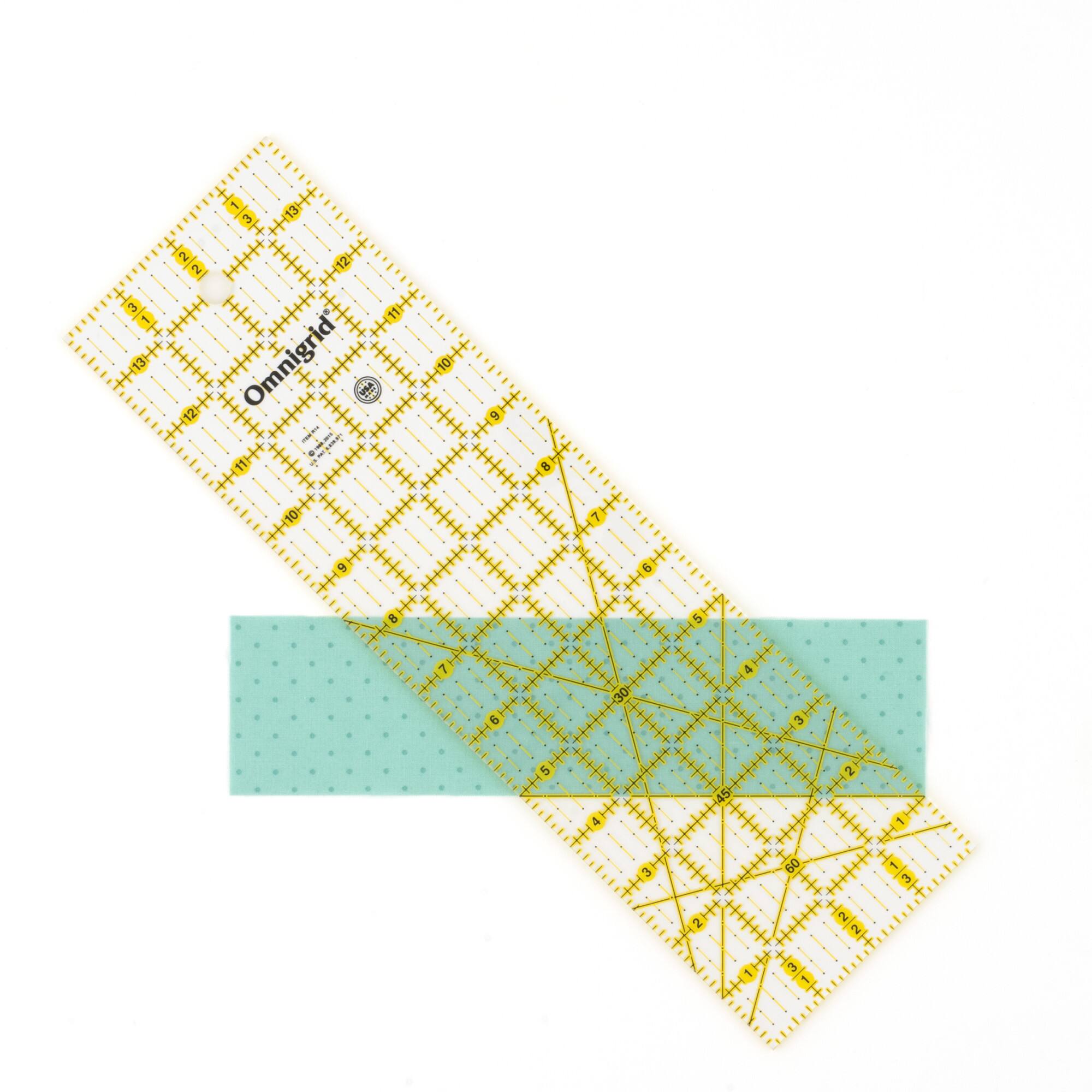 Omnigrid® 4" x 14" Rectangle Quilting & Sewing Ruler